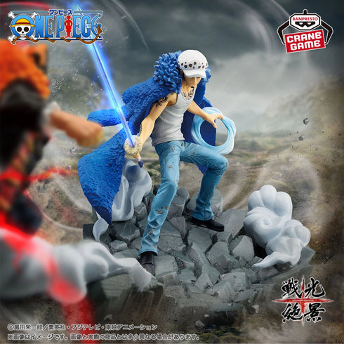 Banpresto 海賊王 戰光絕景 Figure Set - 特拉法爾嘉·D·沃特爾·羅 VS 馬沙路·D·狄切 羅 VS 黑鬍子 景品模型套裝 商品圖 羅(1 set 2 件)
