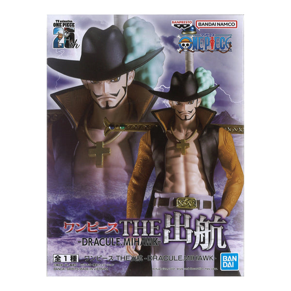 Banpresto 海賊王 THE出航 朱洛基爾·米霍克 鷹眼 景品模型 商品盒圖