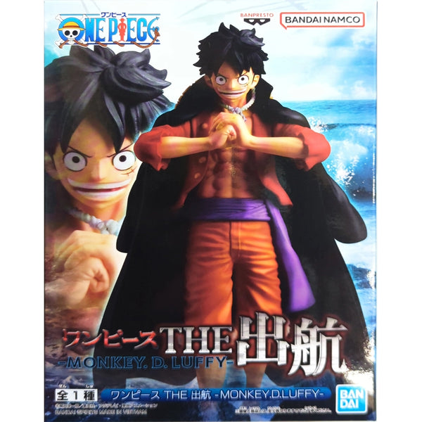 Banpresto 海賊王 THE出航 SPECIAL 路飛 景品模型 商品盒圖