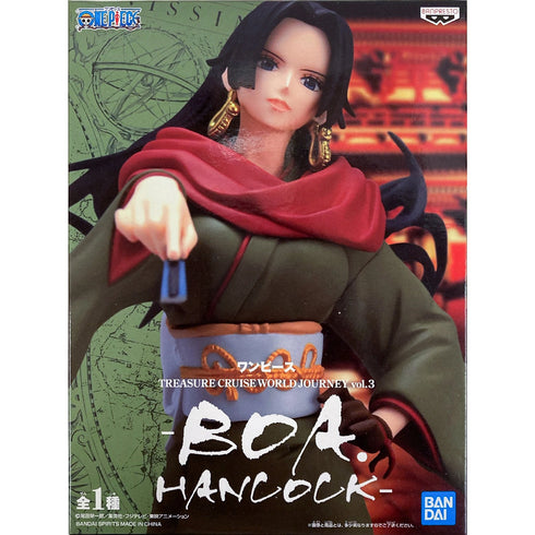 Banpresto 海賊王 Treasure Cruise World Journey Vol.3 女帝 波雅.漢考克 蛇姬 景品模型 商品盒圖
