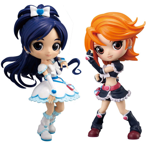Banpresto Qposket 光之美少女 pretty cure 黑天使 雪天使 白天使 景品模型 商品圖