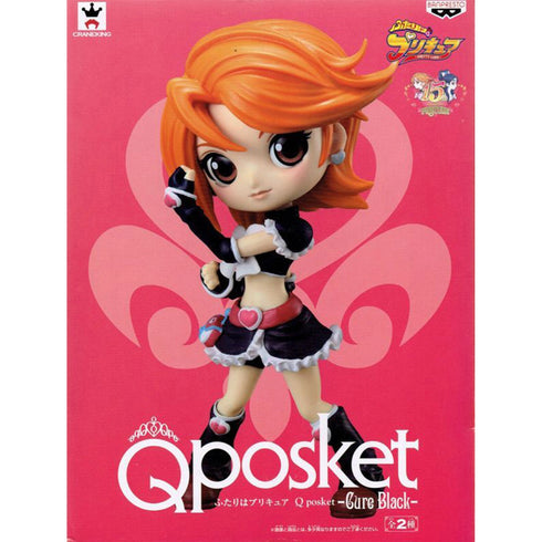 Banpresto Qposket 光之美少女 pretty cure 黑天使 景品模型 商品盒圖