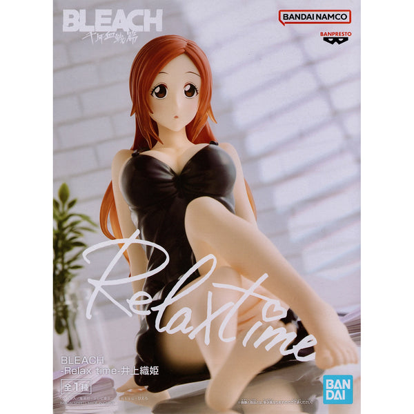 Banpresto Relax Time 死神 BLEACH 井上織姬 景品模型 商品盒圖