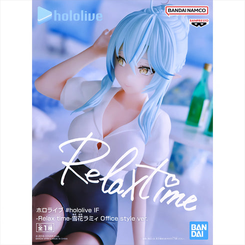 Banpresto Relax Time Hololive #hololive IF 雪花菈米 OL ver. 景品模型 商品盒圖