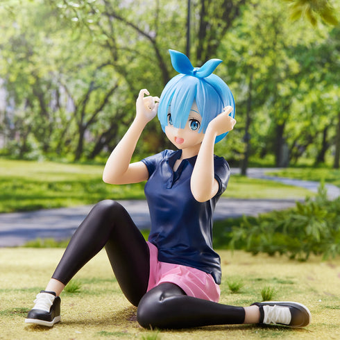 Banpresto Relax Time Re:從零開始的異世界生活 雷姆 訓練服ver. 景品模型 商品圖側