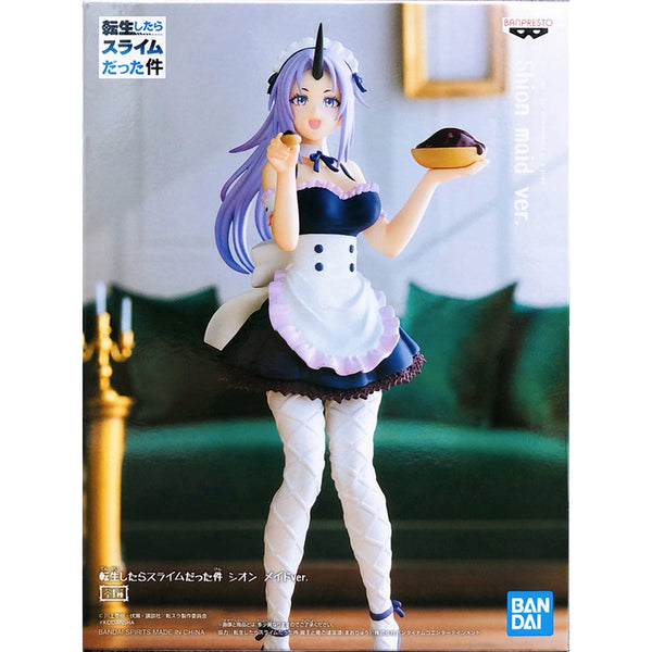 Banpresto 關於我轉生變成史萊姆這檔事 紫苑 女僕ver. 景品模型 商品盒圖