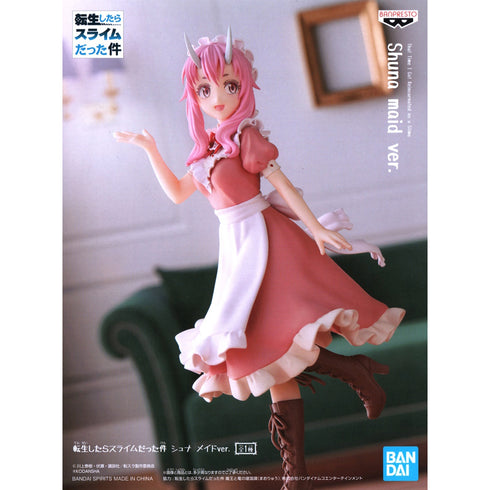 Banpresto 關於我轉生變成史萊姆這檔事 朱菜 女僕ver. 景品模型 商品盒圖