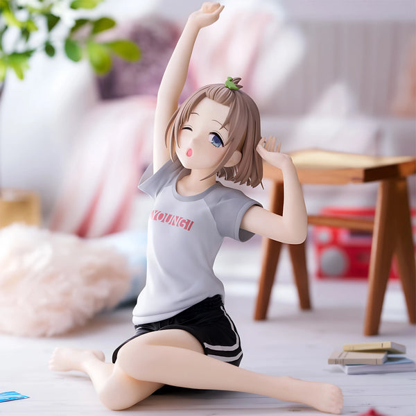 Banpresto Relax Time 偶像大師 閃耀色彩 芹澤朝日 景品模型 商品圖左