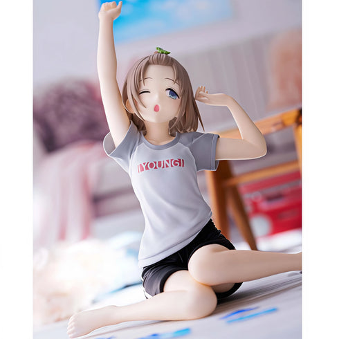 Banpresto Relax Time 偶像大師 閃耀色彩 芹澤朝日 景品模型 商品圖正中