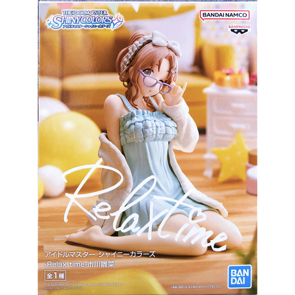 Banpresto Relax Time 偶像大師 The Idolm@Ster 閃耀色彩 市川雛菜 景品模型 商品盒圖