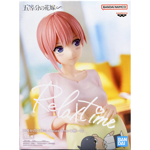 Banpresto Relax Time 五等分的新娘 花嫁 中野一花 景品模型 商品盒圖
