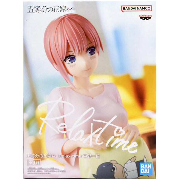 Banpresto Relax Time 五等分的新娘 花嫁 中野一花 景品模型 商品盒圖