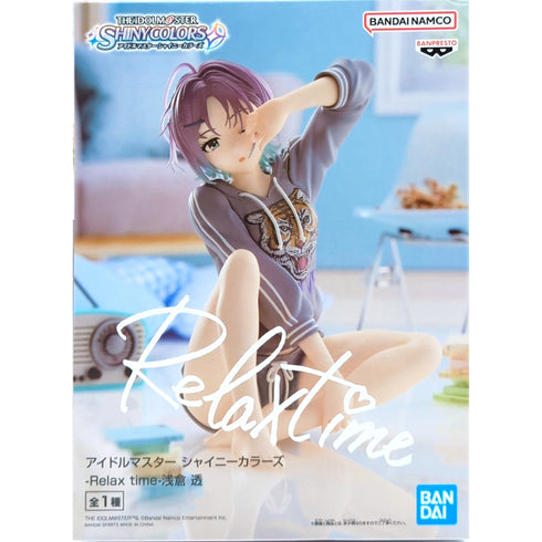 Banpresto Relax time 偶像大師 淺倉透 景品模型 商品盒圖