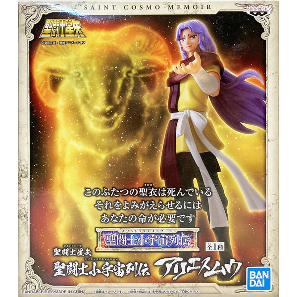 Banpresto 聖鬥士星矢 聖鬥士小宇宙列傳 白羊座 穆 景品模型 商品盒圖