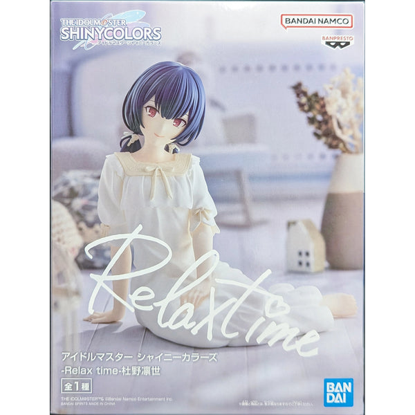 Banpresto Relax Time 偶像大師 閃耀色彩 杜野凛世 景品模型 商品盒圖