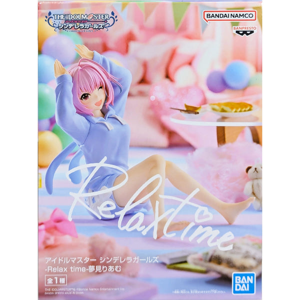 Banpresto Relax Time 偶像大師 夢見璃亞夢 景品模型 商品盒圖