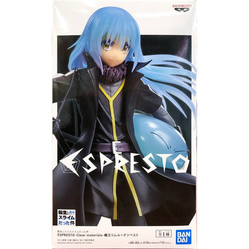 Banpresto 關於我轉生變成史萊姆這檔事 ESPRESTO -Clear materials- 魔王利姆路・坦派斯特 景品模型 商品盒圖