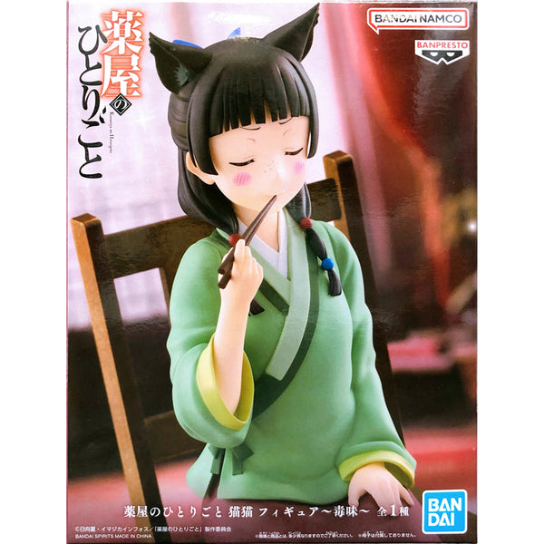 Banpresto 藥師少女的獨語 貓貓 試毒中 景品模型 (不含椅子)商品盒圖