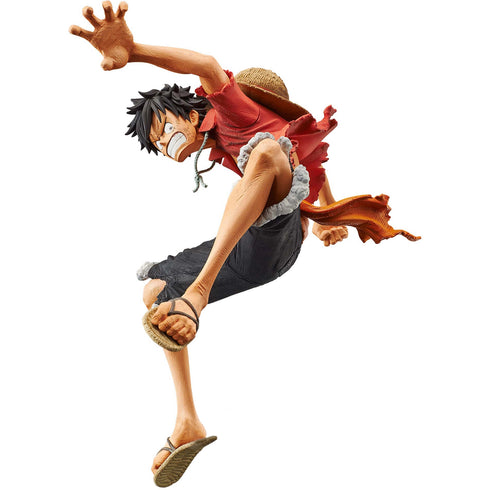 Banpresto KING OF ARTIST 海賊王劇場版 One Piece Stampede 路飛 景品模型 商品圖左