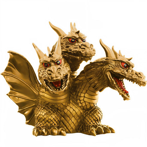 Banpresto 東寶怪獸系列 鎮座獸 三大怪獸 地球最大之決戰 王者基多拉 1964 A款 景品模型 商品圖