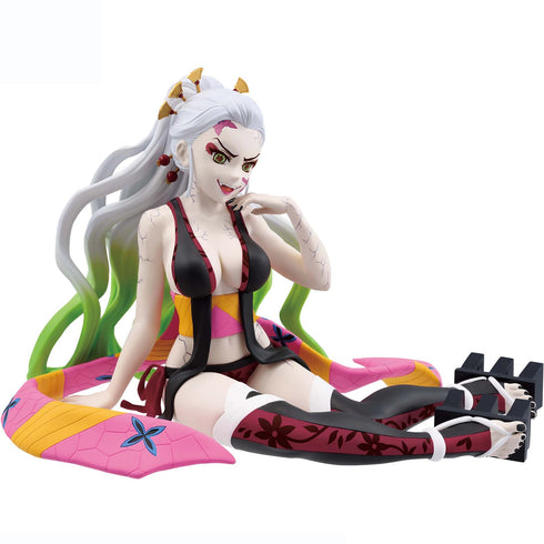 Banpresto 鬼滅之刃 GLITTER&GLAMOURS 上弦陸 墮姬(白髮) 景品模型 5