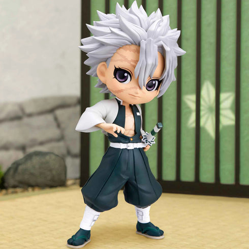 Banpresto 鬼滅之刃 Q posket -不死川實彌- 風柱 景品模型 正常色 A款 1