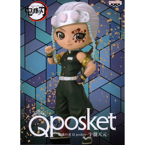Banpresto 鬼滅之刃 Q posket -音柱 宇髓天元- 景品模型 正常色 A款 盒