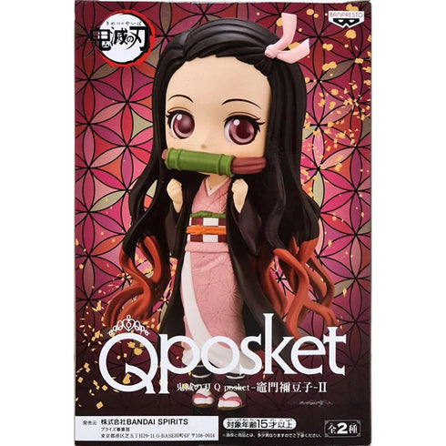 Banpresto 鬼滅之刃 Q posket -竈門禰豆子- vol.2 景品模型 正常色 A款 盒