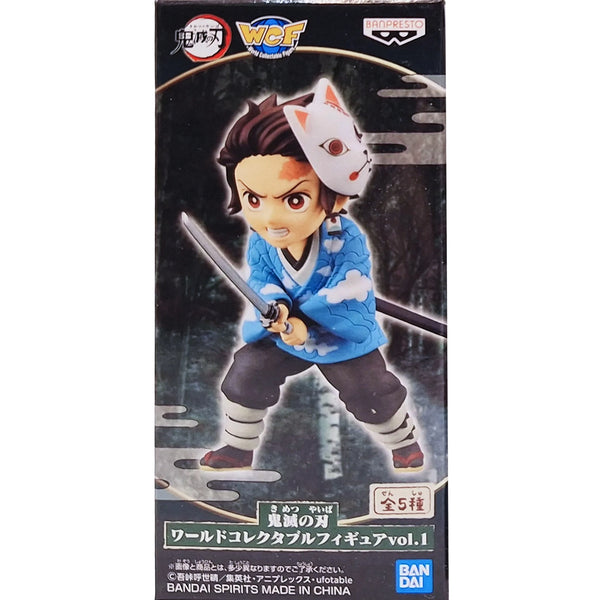 Banpresto 鬼滅之刃 WCF 鬼殺隊考驗 vol.1 A款 竈門炭治郎 景品模型 盒