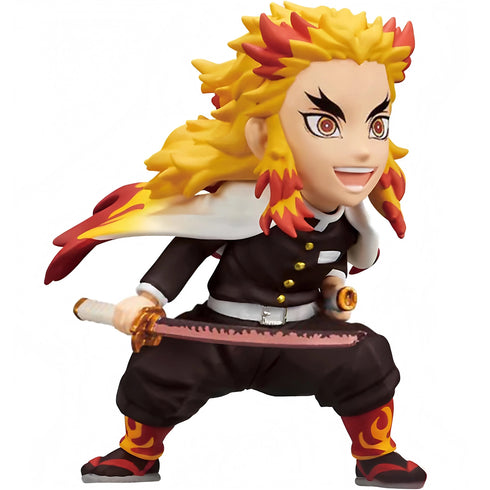 【外箱角有皺見圖】Banpresto 鬼滅之刃 WCF 無限列車篇 vol.8 D款 煉獄杏壽郎 炎柱 景品模型