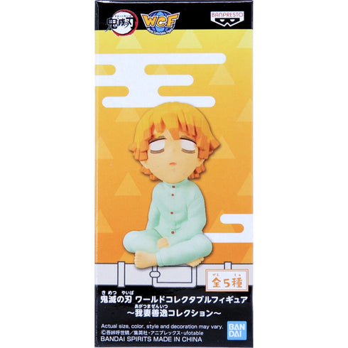 Banpresto 鬼滅之刃 WCF 我妻善逸Collection 善逸 C款 景品模型 盒