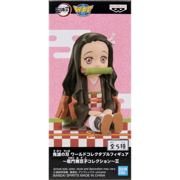 Banpresto 鬼滅之刃 WCF 竈門禰豆子Collection vol.2 禰豆子 10號款 景品模型 盒