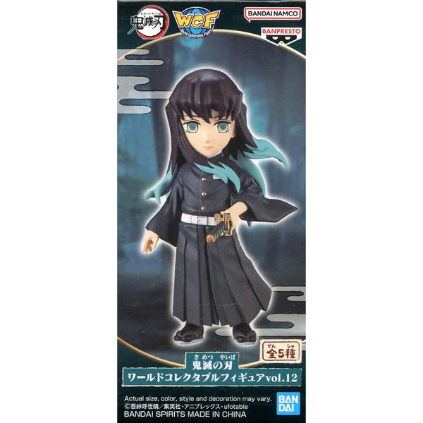 Banpresto 鬼滅之刃 WCF vol.12 刀匠村篇 時透無一郎 霞柱 景品模型 盒