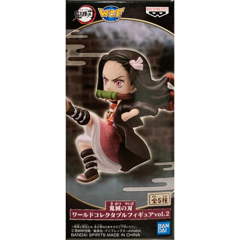 Banpresto 鬼滅之刃 WCF vol.2 A款 竈門禰豆子 景品模型 盒