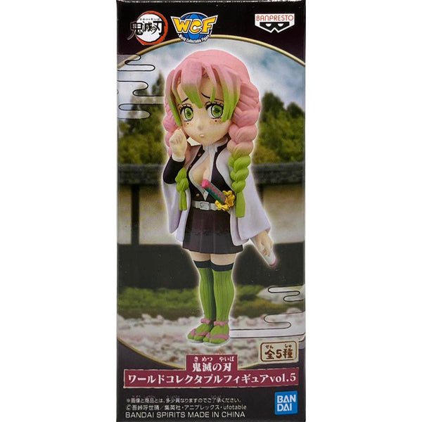 Banpresto 鬼滅之刃 WCF vol.5 柱合会議編 C款 甘露寺蜜璃 戀柱 景品模型 盒