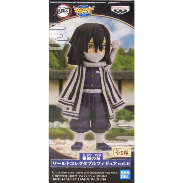 Banpresto 鬼滅之刃 WCF vol.6 柱合会議編 伊黑小芭內 蛇柱 景品模型 盒