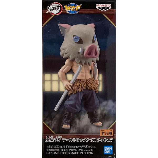Banpresto 鬼滅之刃 WCF 嘴平伊之助 景品模型 盒