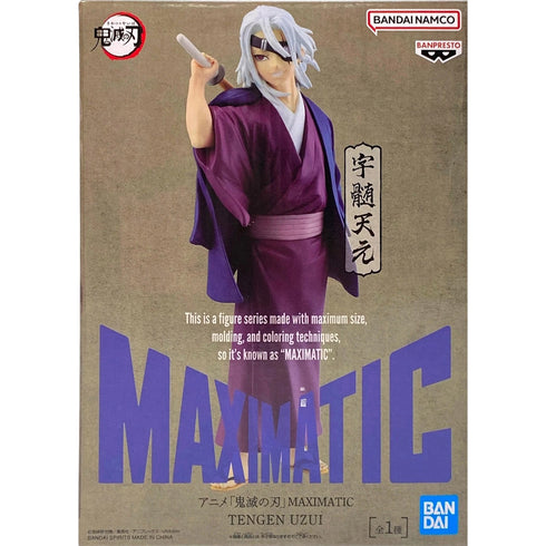 Banpresto 鬼滅之刃 動畫版 MAXIMATIC 音柱 宇髓天元 景品模型 盒