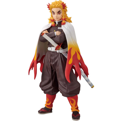 Banpresto 鬼滅之刃 模型 Vol.10 絆之裝 拾之型 炎柱 煉獄杏壽郎 景品模型 正常色 B款 1