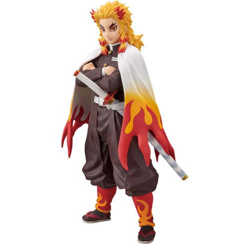 Banpresto 鬼滅之刃 模型 Vol.10 絆之裝 拾之型 炎柱 煉獄杏壽郎 景品模型 正常色 B款 2