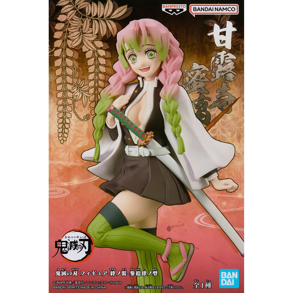 Banpresto 鬼滅之刃 模型 Vol.34 戀柱 甘露寺蜜璃 絆之裝 参拾肆之型 景品模型 盒