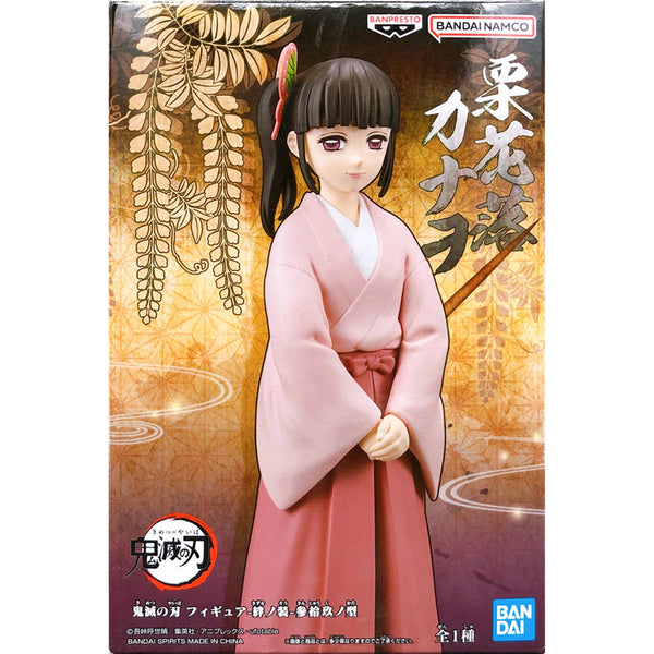 Banpresto 鬼滅之刃 模型 Vol.39 栗花落香奈乎 絆之裝 參拾玖之型 景品模型 盒