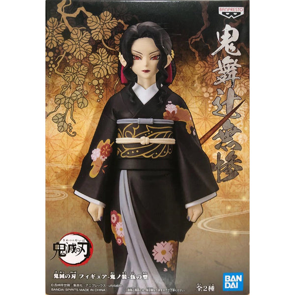 Banpresto 鬼滅之刃 模型 Vol.5 鬼舞辻無慘 女裝ver. 鬼之裝 伍之型 景品模型 正常色 B款 盒
