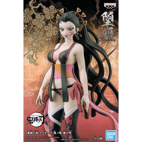 Banpresto 鬼滅之刃 模型 Vol.7 上弦陸 墮姬 鬼之裝 漆之型 景品模型 正常色 B款 盒