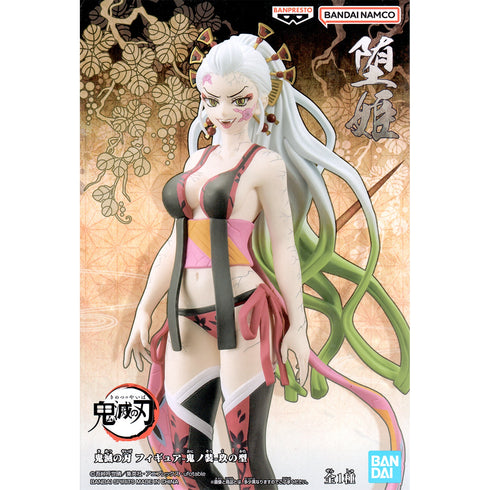 Banpresto 鬼滅之刃 模型 Vol.7 上弦陸 墮姬(白髮) 鬼之裝 玖之型 景品模型 盒