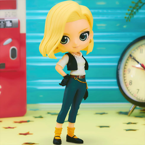 Banpresto 龍珠Z Q Posket 人造人18號 vol.2 景品模型 正常色 A款 1