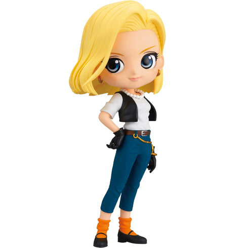 Banpresto 龍珠Z Q Posket 人造人18號 vol.2 景品模型 正常色 A款 2