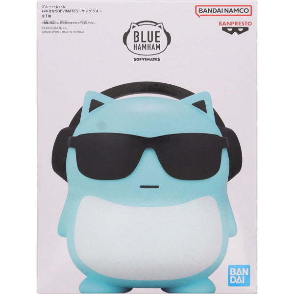 Banpresto BLUE HAMHAM SOFVIMATES 藍色倉鼠 太空倉鼠 太陽眼鏡ver. 景品模型 商品盒圖
