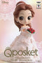 Banpresto Disney 迪士尼 美女與野獸 Beauty and the Beast belle 貝兒 Qposket Dreamy Style 婚紗 粉紅裙 公主 景品