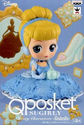 Banpresto Disney 迪士尼 Cinderella 仙履奇緣 灰姑娘 Qposket SUGIRLY A色 正常色 公主 景品